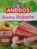 Mängden socker i Pomme rhubarbe