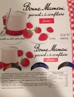 Mängden socker i yaourt à la confiture de fraise