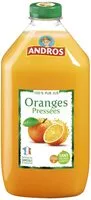 Mängden socker i Oranges pressées 100% pur jus
