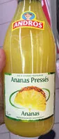 Mängden socker i Jus d’Ananas pasteurisé