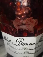 Mängden socker i Confiture fraise framboise