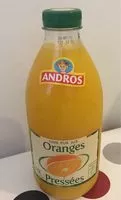 Mängden socker i 100% pur jus Oranges Pressées