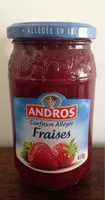 Mängden socker i Confiture de fraises allégée