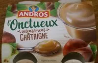 Mängden socker i L'onctueux intensément châtaigne