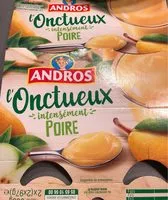 Mängden socker i L'Onctueux intensément poire