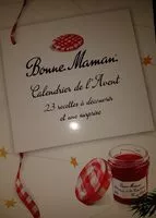Mängden socker i Calendrier de l'avent confitures Bonne Maman