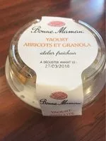 Mängden socker i Yaourt abricots et granola