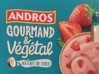 Mängden socker i Gourmand & végétal au lait de coco Brassé fraise