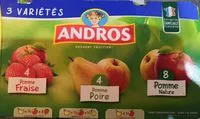 Mängden socker i Comptes pomme fraise piire