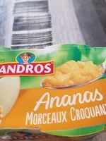 Mängden socker i Ananas morceaux croquants