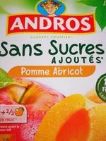 Mängden socker i Compote Pomme Abricot Sans Sucres Ajoutés
