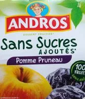 Mängden socker i Pomme pruneau sans sucres ajoutés