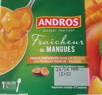 Mängden socker i Fraîcheur de Mangues