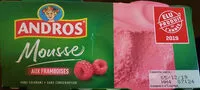 Mängden socker i Mousse aux framboises