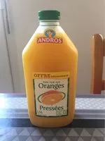 Mängden socker i 100% Pur Jus Oranges pressées