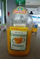 Mängden socker i Pur jus clémentines pressées