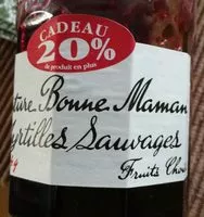 Mängden socker i Confiture Myrtilles sauvages