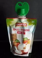Mängden socker i Apfel Pomme Sans Sucres Ajoutés