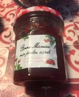 Mängden socker i Mon jardin secret - Confiture fraises et framboises à la fleur de sureau