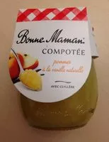 Mängden socker i Compotée pommes à la vanille naturelle