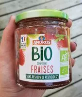 Mängden socker i Confiture de fraises BIO