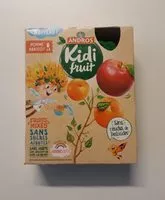 Mängden socker i Kidi Fruit - Pomme Abricot