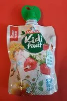 Mängden socker i Kidi fruit pomme fraise