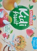 Mängden socker i Kidi'fruits gourdes