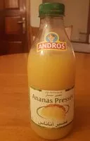 Mängden socker i Ananas pressés