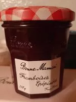 Mängden socker i Confiture Framboises épépinées