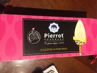 Mängden socker i Sucettes aux fruits