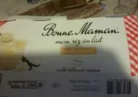 Mängden socker i Riz au lait