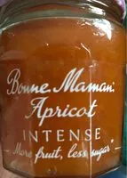 Mängden socker i Jam apricot intense - bonne maman