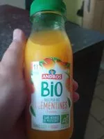 Mängden socker i 100% pur jus clémentines bio