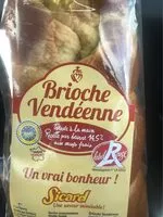Mängden socker i Brioche Vendéenne