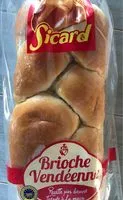 Mängden socker i Brioche Vendéenne