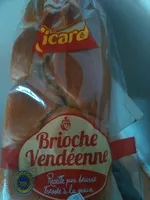 Mängden socker i Brioche Vendéenne