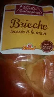 Mängden socker i Brioche tressée à la main