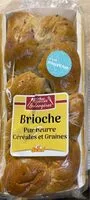 Mängden socker i Brioche pur beurre céréales et graines