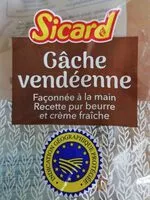 Mängden socker i Gâche vendéenne