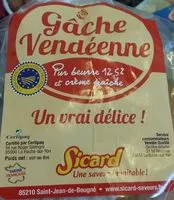 Mängden socker i Gâche vendéenne
