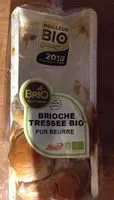 Mängden socker i Brioche tressée biologique pur beurre