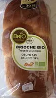 Mängden socker i Brioche Bio Tressée à la main