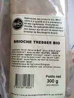 Mängden socker i Brioche tressée bio