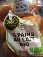 Mängden socker i Brio Saveur-Nature - 6 pains au lait bio
