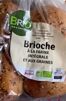 Mängden socker i Brioche à la farine intégrale et aux graines