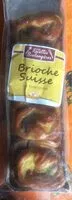 Mängden socker i Brioche suisse