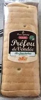 Mängden socker i Préfou de Vendée