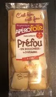 Mängden socker i Préfou en bouchées