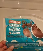 Mängden socker i Gourmand & végétal mousse au chocolat au lait de coco